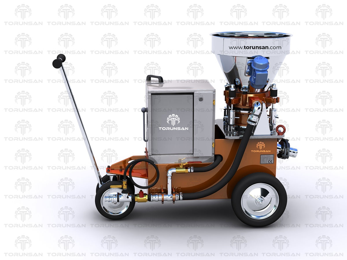 TRN-CSMA-444 Tam Otomatik Çimento Püskürtme Makinesi