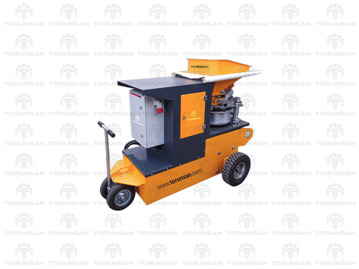 TRN-CSM-1500 Islak ve Kuru Tip Çimento Püskürtme Makinesi