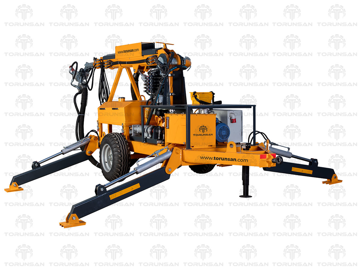 TRN-CSD-800 Çimento Püskürtme Robotu